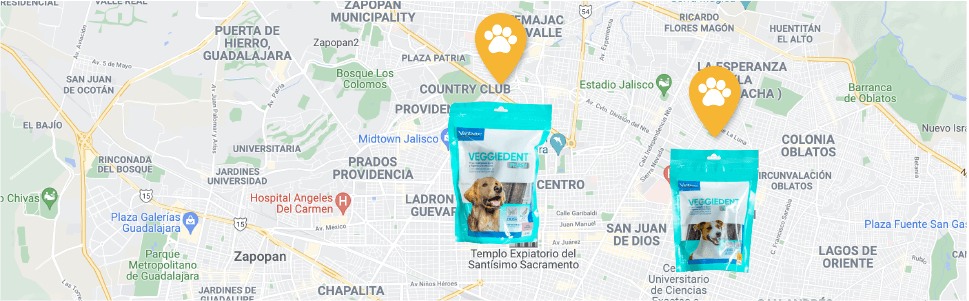 Encuentra el producto en la clínica veterinaria más cercana